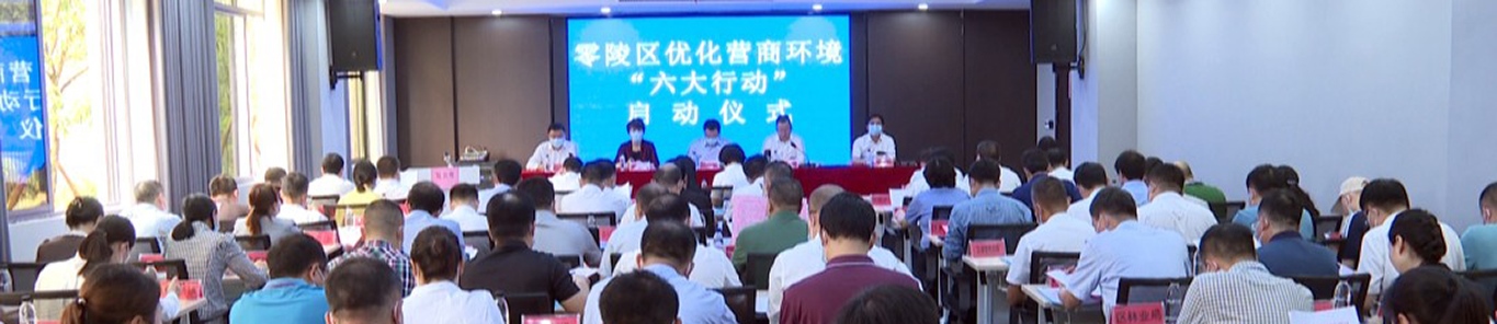 湖南省永州市零陵区优化营商环境“六大行动”在德诺集团贝莱工厂举行启动仪式